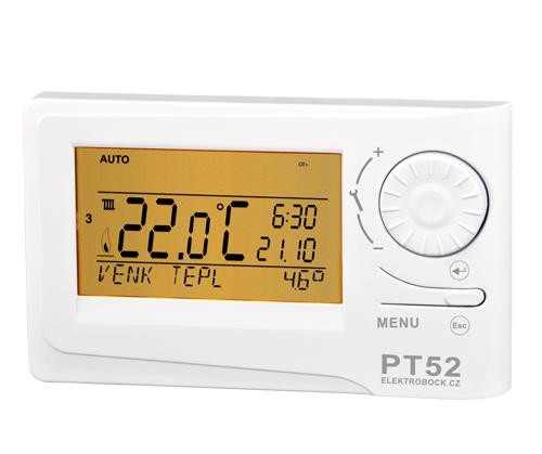 ELEKTROBOCK Termostat s OpenTherm komunikáciou PT52