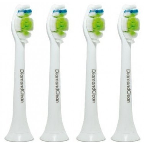 Philips Sonicare DiamondClean štandard HX6064 / 07, náhradné hlavice 4 ks