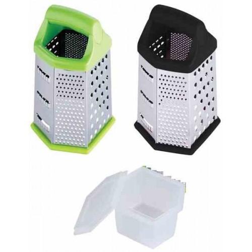 RENBERG Strúhadlo šesťhranné so zásobníkom nerez 23 cm RB-4161