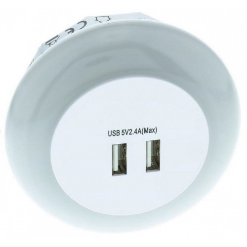 RETLUX RNL 102 LED Nočné svetlo 2xUSB WW 50003786
