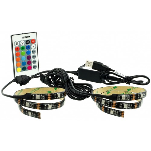 RETLUX RLS 102 USB LED pásik 30LED RGB 50004563