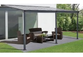 Riwall PRO RMPP 16 x 10 Anthracite – hliníková pergola (5 x 3 m) BW8-V2
