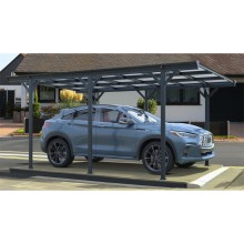 Riwall PRO RMCP 16 x 10 Anthracite – prístrešok pre auto (5 x 3 m) CH500-GT