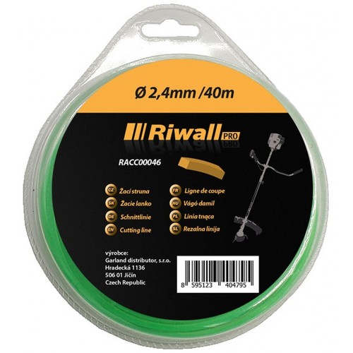 Riwall PRO Žacie lanko pr. 2,4mm, dĺžka 40m, štvorcový prierez RACC00046