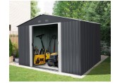 Riwall PRO RMSA 8x10 Anthracite Záhradný domček 3 x 2,4 m so sedlovou strechou antracit