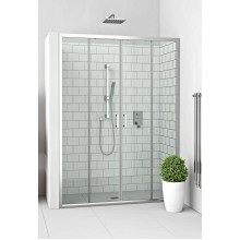 ROLTECHNIK Štvordielne sprchové dvere LLD4/1500 brillant/transparent 574-1500000-00-02