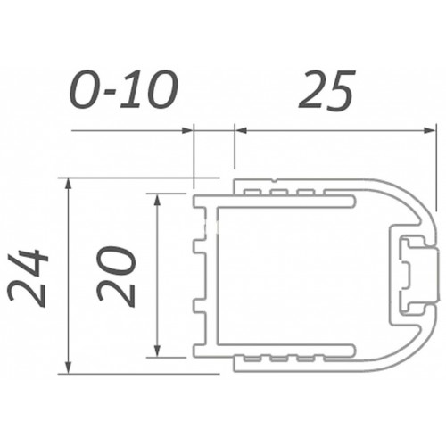 ROLTECHNIK LZ Set profilov pre LZDO1, LZCO1 229-1940025-00 ROLTECHNIK LZ Set profilov pre LZDO1, LZCO1 229-1940025-00
