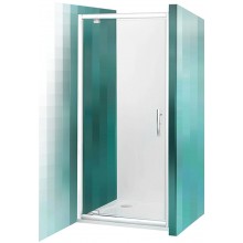 ROLTECHNIK Sprchové dvere jednokrídlové PXDO1N/900 brillant/transparent 525-9000000-00-02