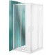 ROLTECHNIK Sprchové dvere posuvné PXS2L/800 brillant/transparent 528-8000000-00-02