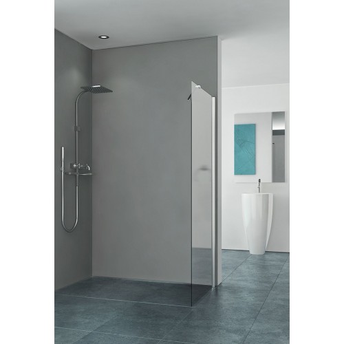 ROLTECHNIK Samostatne stojaci pevná stena TBS/1000 brillant/transparent 746-1000000-00-02