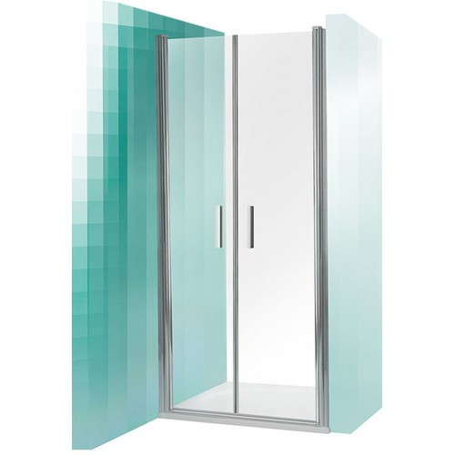ROLTECHNIK Sprchové dvere dvojkrídlové TCN2/1200 brillant/transparent 731-1200000-00-02