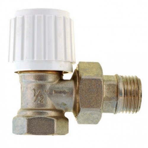 Ručný ventil dvojregulačný RV-38R-2, 3/8 " rohový