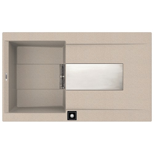 ELLECI SIREX 400 granitový drez, HSB terra