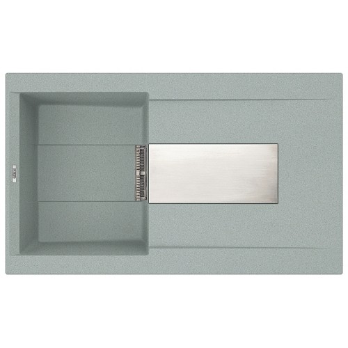 ELLECI SIREX 400 granitový drez, HSB cromo ELLECI SIREX 400 granitový drez, HSB cromo
