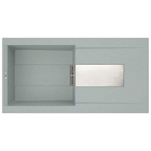 ELLECI SIREX 480 granitový drez, HSB cromo