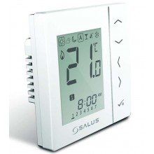 SALUS VS10WRF Bezdrôtový termostat 4v1, biela, podomietkový