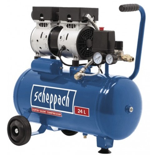 SCHEPPACH HC 24 Si - tichý bezolejový dvojvalcový kompresor so vzdušníkom 24 l 5906131901 SCHEPPACH HC 24 Si - tichý bezolejový dvojvalcový kompresor so vzdušníkom 24 l 5906131901