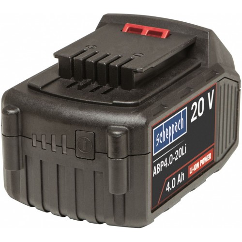 SCHEPPACH ABP4.0-20Li - 20 V lítium iónová batéria 4 Ah 7909201704 SCHEPPACH ABP4.0-20Li - 20 V lítium iónová batéria 4 Ah 7909201704