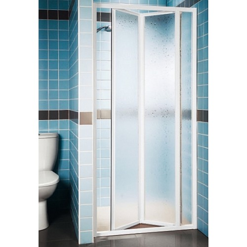 RAVAK SUPERNOVA SDZ3-90 sprchové dvere zalamovacie, white + pearl 02V7010011