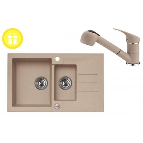 ALVEUS set drez Rock 70 + batérie AM 20 beige + darček