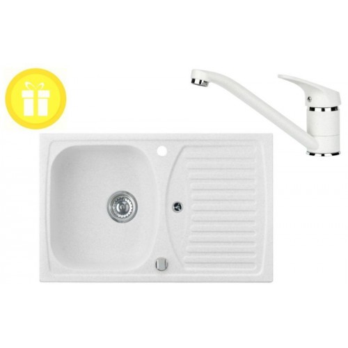 ALVEUS set drez Record 30 white + batérie Milena white + darček