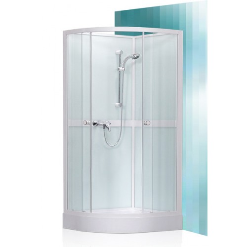 ROLTECHNIK Sprchový box SIMPLE/800 biela/transparent 4000248 ROLTECHNIK Sprchový box SIMPLE/800 biela/transparent 4000248