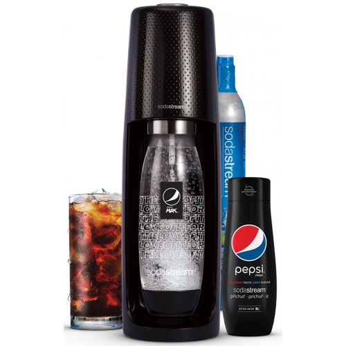 SODASTREAM Spirit Black Pepsi Megapack Výrobník sódy 42004033