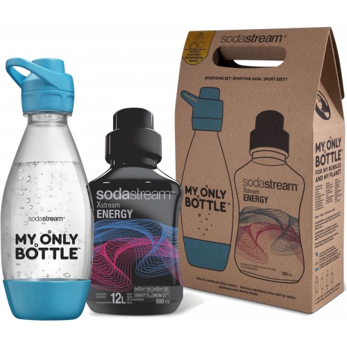 SODASTREAM Športový set fľašu 0,6 l + Energy SODA 42003374 SODASTREAM Športový set fľašu 0,6 l + Energy SODA 42003374