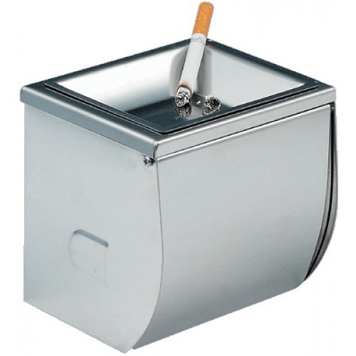 SAPHO HOTELOVÝ PROGRAM SP12061 Držiak na toaletný papier s popolníkom, leštená nerez SAPHO HOTELOVÝ PROGRAM SP12061 Držiak na toaletný papier s popolníkom, leštená nerez