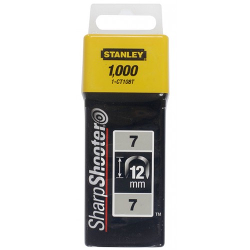 Stanley 1-CT109T Spony káblové 7CT100 - 14mm, 1000ks