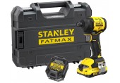 Stanley SFMCF811D1T FatMax V20 Bezuhlíkový aku rázový uťahovač 1/4" (18V/1x2,0Ah), kufor