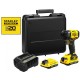 Stanley SFMCF820D2K FatMax V20 Aku rázový uťahovák 1/4" (18V/2x2,0Ah), kufor