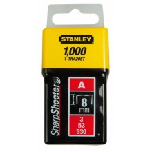 Stanley 1-TRA209T Spony štandardné typ A 5/53/530 - 14mm/9/16", 1000ks