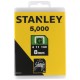 Stanley TRA705-5T Spony pre vysoké zaťaženie typ G 4/11/140 - 8mm/5/16", 5000ks