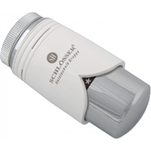 Schlösser Brillant termostatická hlavica biela - chróm 600200001