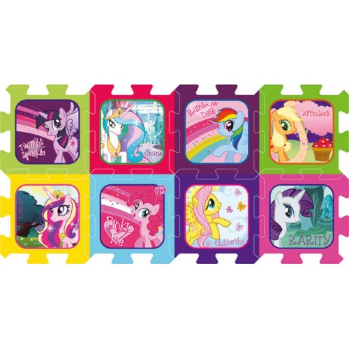 Penové puzzle My Little Pony / Hasbro 32x32x1cm