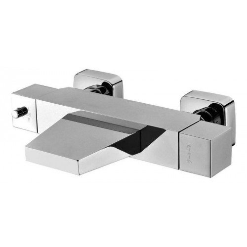 SAPHO LATUS nástenná termostatická vaňová batéria, kaskáda, chróm 1102-23
