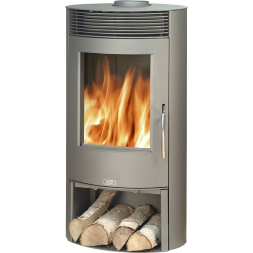ABX Tartu 5, krbové kachle na drevo, šedý plech