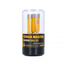 Tough Master TM-DDK5 Sada diamantových vrtákov 5 mm, 6 mm, 8 mm, 10 mm a 12 mm, 5ks