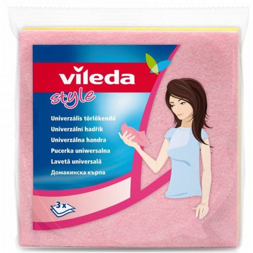 VILEDA Style univerzálny handričku 3 ks 148034