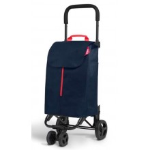 Gimi Twin nákupný vozík tmavomodrý 52 l 169326