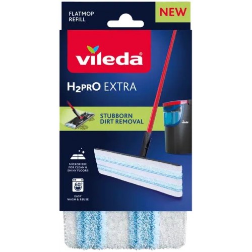 VILEDA H2Pro náhrada pre vertikálny plochý mop 175786 VILEDA H2Pro náhrada pre vertikálny plochý mop 175786