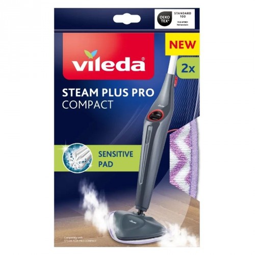 VILEDA STEAM PLUS PRO Sensitive Náhrada 2 ks180855 VILEDA STEAM PLUS PRO Sensitive Náhrada 2 ks180855