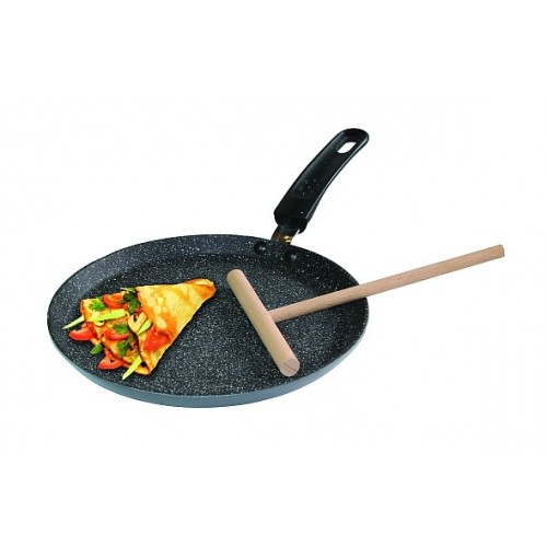 STONELINE Panvica na palacinky s mramorovým povrchom, 24cm, WX-9195