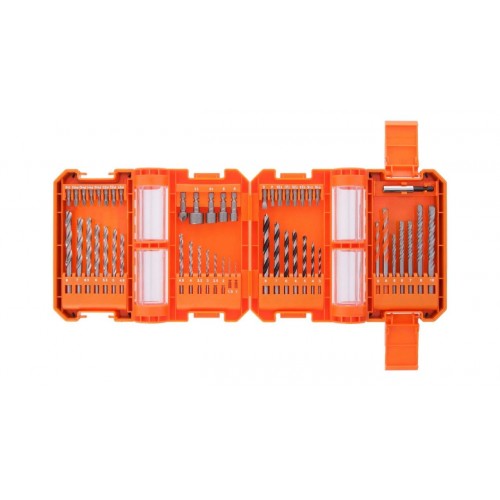 WellCut WC-DB51U Sada vrtákov do dreva, muriva, železa a keramických bitov (51ks)