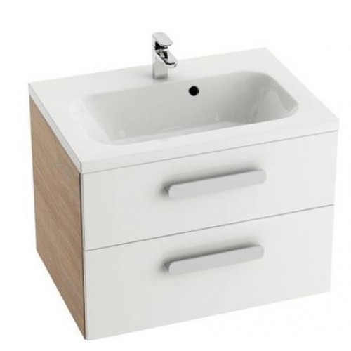RAVAK Chrome II SD 800 skrinka pod umývadlo, cappucino / biela 80cm - X000000923 RAVAK Chrome II SD 800 skrinka pod umývadlo, cappucino / biela 80cm - X000000923