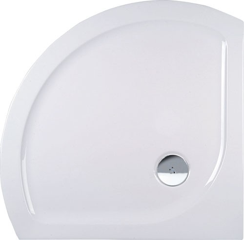 POLYSAN Sprchová vanička XELOS R59 90 štvrťkruhová s podstavcom