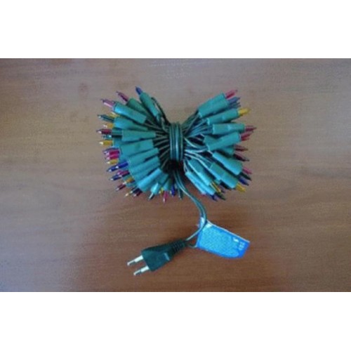 Vianočné osvetlenie - žiarovkové - vnútorné - FAREBNÉ 50 ks VS18 Vianočné osvetlenie - žiarovkové - vnútorné - FAREBNÉ 50 ks VS18