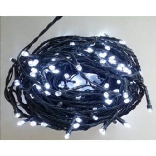 Vianočné osvetlenie 100 LED - BIELE / 10LED bliká VS481 Vianočné osvetlenie 100 LED - BIELE / 10LED bliká VS481