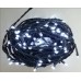 Vianočné osvetlenie 100 LED - BIELE / 10LED bliká VS481